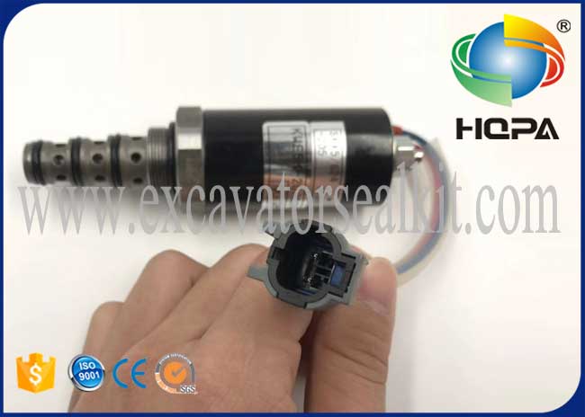 Válvula de solenoide giratória de KWE5K-20G 24D05 para a máquina escavadora HATO HD 512-III